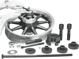Sealed Wheel Bearing Kit Black, Silver