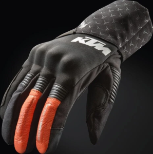 KTM Elemental II GTX kesztyű – szürke/narancs/fekete – L/10-es méret, 2, nordicamoto.ro