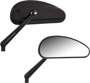 Downdraft Mirror Black, Anodized, 1, nordicamoto.ro