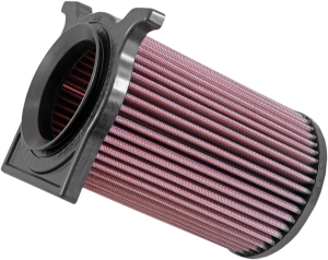 Sportbike Race-spec High-flow Air Filter Black, Red, 2, nordicamoto.ro