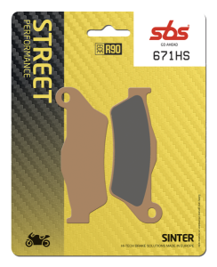Hs Street Excel Sintered Front Brake Pads, 1, nordicamoto.ro
