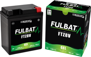 Fulbat FTZ8V 12 V, 7,4 Ah, 120 A-es gél akkumulátor motorkerékpárhoz – karbantartásmentes, 2, nordicamoto.ro