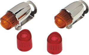 Pony Marker Lights Chrome, 1, nordicamoto.ro