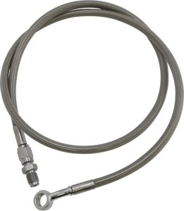 Extended Length Brake Line Silver