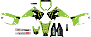 Complete Graphics Kit Black, Green 