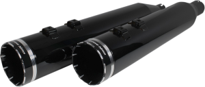 4-1/2(r) Hp-plus® Slip-on Mufflers Black, Obsidian