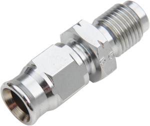 Professional Brakeline Brake Hose End For Metric Cruisers Chrome, 1, nordicamoto.ro