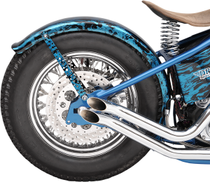 Polished Stainless Steel Drilled Brake Rotor Silver, Polished