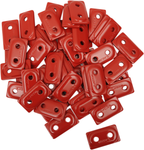 Double Digger® Aluminum Support Plates Red, 2, nordicamoto.ro
