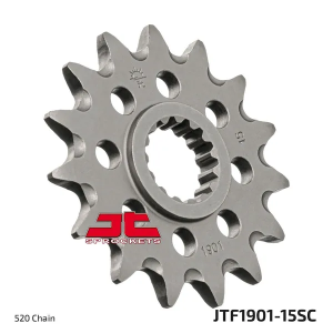 JT SPROCKETS Mx Öntisztító, könnyű első lánckerék, természetes színű , nordicamoto.ro