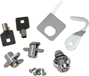 Saddlebag And Tour-pak® Lock Kit Silver, 1, nordicamoto.ro