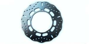 Contour Fixed Brake Rotor Silver, Stainless Steel