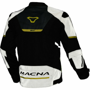 Geaca textil de vara MACNA ORCANO Night Eye™ 2.0 XXL Negru/Galben, 3, nordicamoto.ro