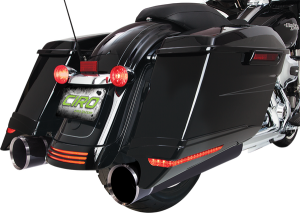 Saddlebag Extensions Black, 2, nordicamoto.ro
