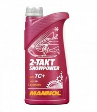 Mannol SNOWPOWER szintetikus kétütemű motorolaj, 1 l, nordicamoto.ro