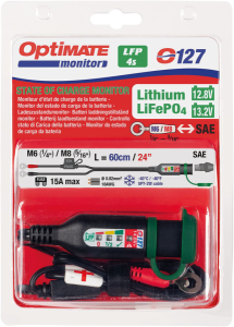 Lithium Battery Monitoring Lead O-127 Black, 2, nordicamoto.ro