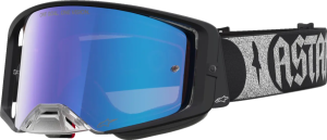 Alpinestars Supertech Atrox síszemüveg – Fekete/Ezüst/Színes lencse, 1, nordicamoto.ro