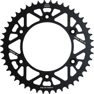 JT SPROCKETS hátsó lánckerék, fekete , nordicamoto.ro