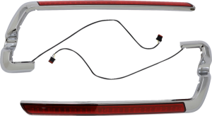 Lower Saddlebag Side Marker Led Lights Red