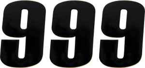 Vinyl Race Numbers Black, 1, nordicamoto.ro
