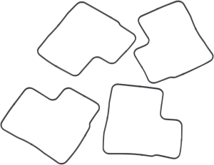 Float Bowl O-ring Set Black, 1, nordicamoto.ro