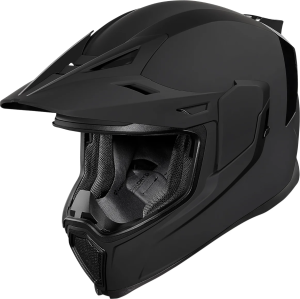 Hlmt Aflt Moto Rub Bk 3x Black