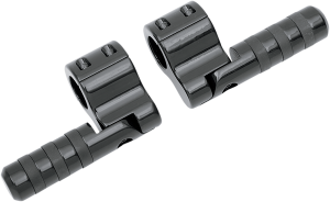 Clamp-on Footpeg Black