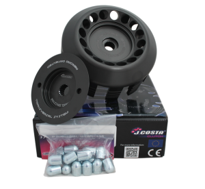 Tranversal Clutch Black, Aluminum