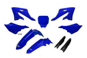 Karosszériakészlet Yamaha-hoz – fekete, kék, nordicamoto.ro