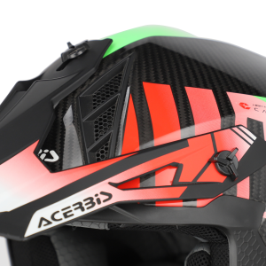 Casca Acerbis Steel Carbon 22-06 zöld/rózsaszín M, 5, nordicamoto.ro