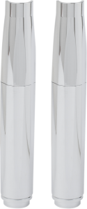 Deep Cut Pushrod Covers Black, 2, nordicamoto.ro
