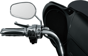 Mirror Stem Extenders Chrome, 4, nordicamoto.ro