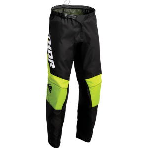 Pantaloni Thor Sector Chev Black/Green