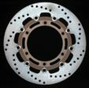 Floating Brake Rotor Matte, Silver, Stainless Steel, 1, nordicamoto.ro