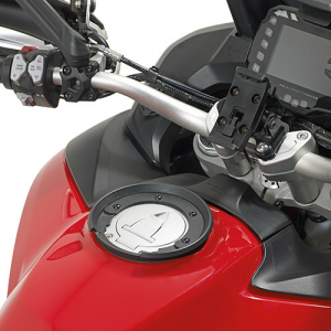 Kappa üzemanyagtartó-gyűrű a következő modellekhez: KTM 1050 Adventure (2015–2016), 1090 Adventure (2017–2019), Ducati Multistrada 1200 (2010–2011), BMW K 1200R/1200RS, 2, nordicamoto.ro