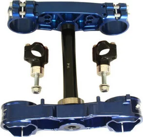 Neken Alloy Triple Clamps Blue, Anodized, 1, nordicamoto.ro