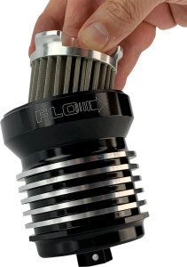 Flo® Reusable (r)spin-on(r) Oil Filter Black