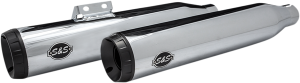 Grand National 50 State Slip-on Mufflers Black, 1, nordicamoto.ro