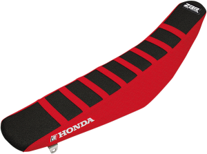 Zebra Seat Cover Red