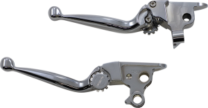 Journey Adjustable Lever Set For Harley Models Silver, 1, nordicamoto.ro