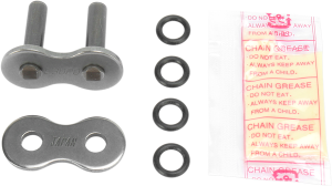 Po Series Rivet Connecting Link Silver