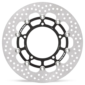 Halo sorozatú úszó rotor, fekete, rozsdamentes acél, 1, nordicamoto.ro