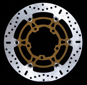 X-series Brake Rotor Gold, Stainless Steel