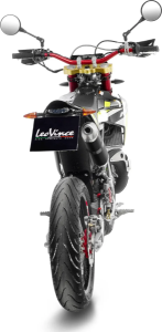 LeoVince X-FIGHT Black Edition Slip-On kipufogórendszer a Fantic XE 50 / XM 50 modellekhez, 2, nordicamoto.ro