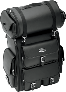 Ex2200 Sissy Bar Bag With Roll Bag Black, 2, nordicamoto.ro