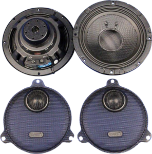 Fairing Speaker Kit Black, 1, nordicamoto.ro