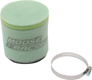 MOOSE RACING precíziós, előolajozott légszűrő, zöld 