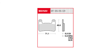 Trq Brake Pad Sintered Race, 3, nordicamoto.ro