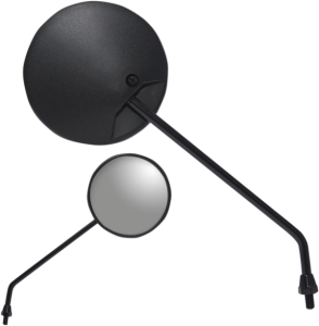 Universal Scooter Mirror Black, 1, nordicamoto.ro