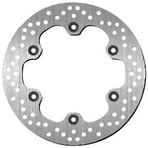 Brake Rotor Round Silver